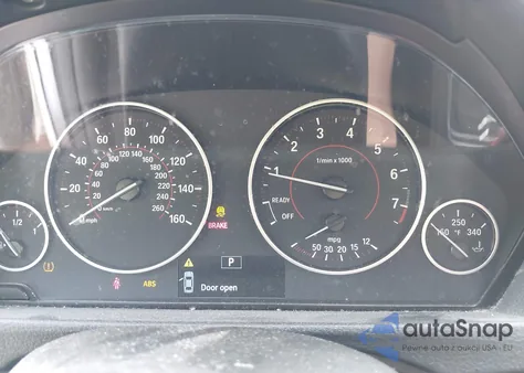 2014 BMW 335I z USA, uszkodzony, nr VIN WBA3A9G52ENS64702